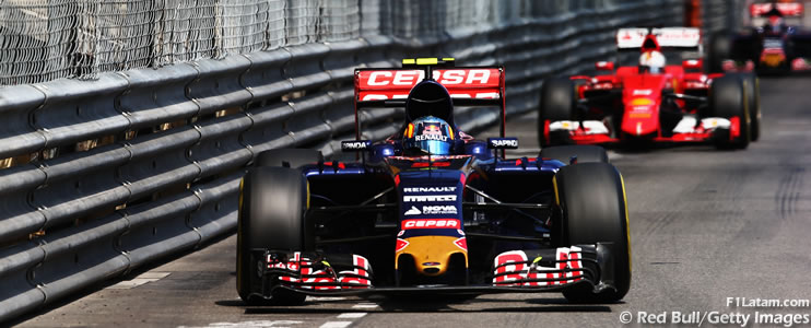 Suerte dispar para Carlos Sainz y Max Verstappen - Reporte Carrera - GP de Mónaco - Toro Rosso
