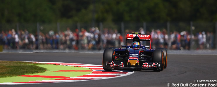 Verstappen y Sainz continúan impresionando - Reporte Viernes - GP de Gran Bretaña - Toro Rosso
 