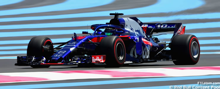 Grilla de partida del GP de Francia tras penalización a Brendon Hartley 