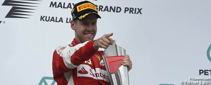 Vettel: "Este triunfo no es solo un sueño desde niño" - Reporte Carrera - GP de Malasia - Ferrari