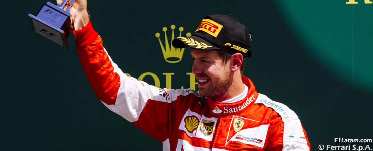 Vettel: "Fue un podio merecido por nuestra estrategia" - Reporte Carrera - GP de Gran Bretaña - Ferrari
