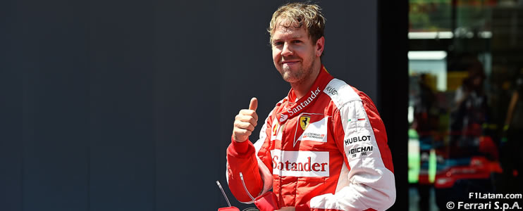 Sebastian Vettel completó con éxito su primera temporada como piloto de Ferrari
 