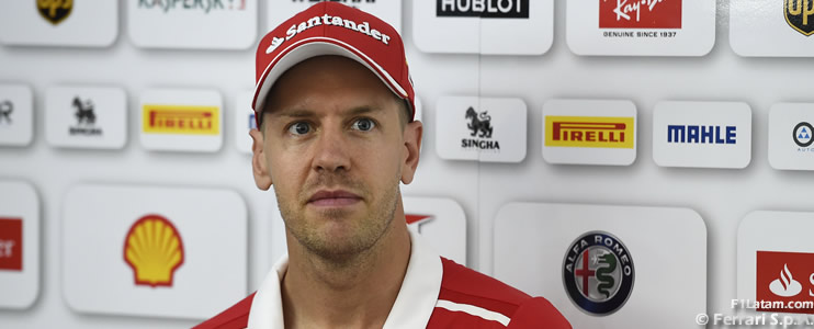 Vettel contento y satisfecho por el fuerte ritmo inicial del Ferrari SF70H en Mónaco 