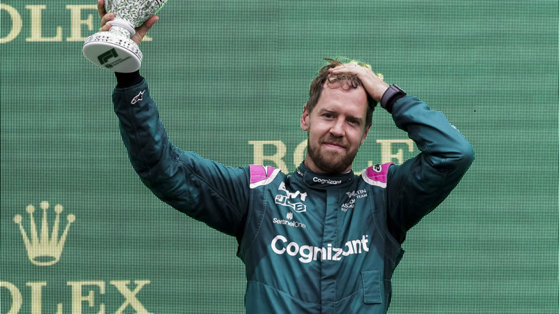Sebastian Vettel es descalificado del GP de Hungría. Aston Martin apelará