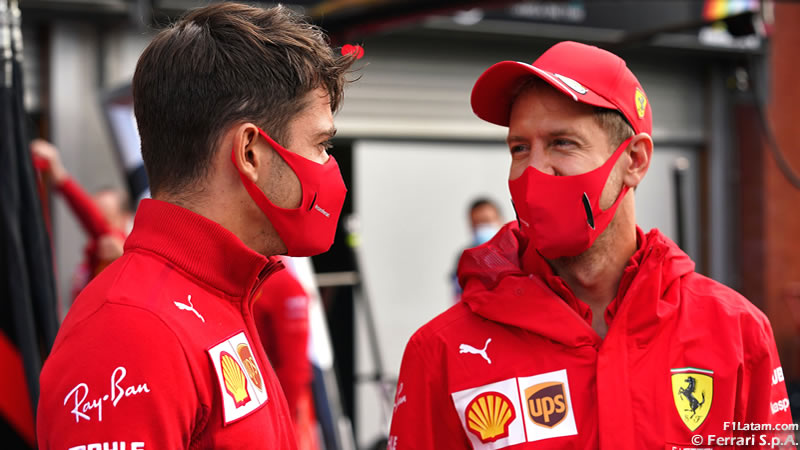 Vettel y Leclerc esperan un fin de semana muy complicado en casa de Ferrari 