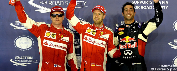 Vettel logra la pole y termina con la racha de Hamilton - Reporte Clasificación - GP de Singapur
