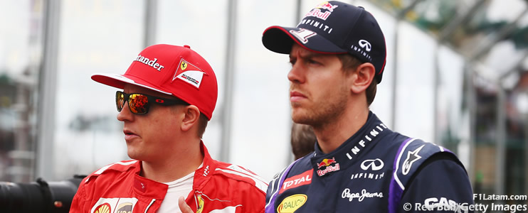 Räikkönen contento por tener como compañero a Vettel y por la incorporación de Arrivabene a la dirección de Ferrari