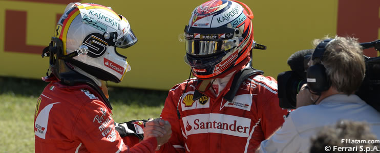 Vettel y Räikkönen logran la primera fila para Ferrari - Reporte Clasificación - GP de Hungría 