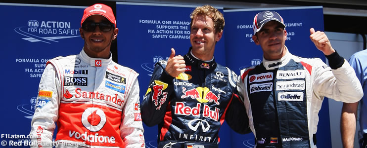 Sebastian Vettel se llevó la pole position en Valencia - Reporte Clasificación - GP de Europa 