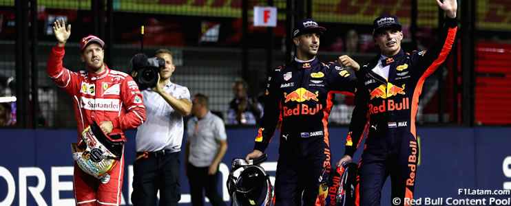 Vettel logra la pole, sorprende a Red Bull y pone en aprietos a Hamilton - Reporte Clasificación - GP de Singapur 