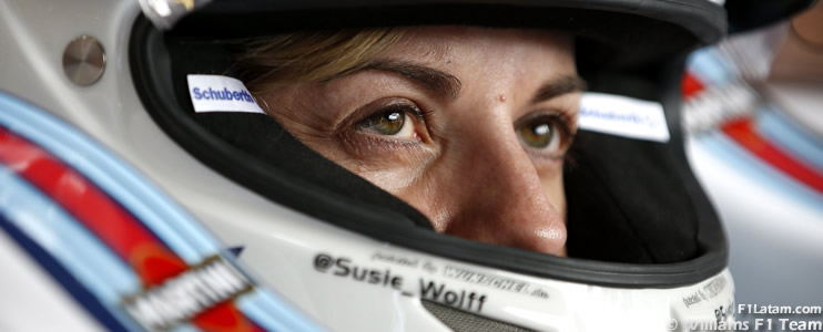 Problema mecánico frustra el entrenamiento de Susie Wolff - Reporte Viernes - GP de Gran Bretaña - Williams
 