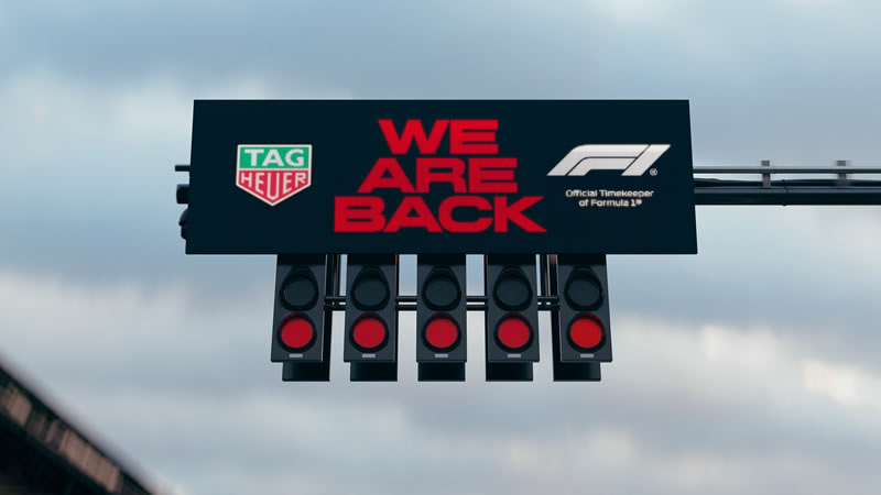TAG Heuer regresa a la Fórmula 1 como cronometrador oficial 