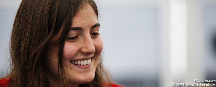 La colombiana Tatiana Calderón logra sus primeros puntos en la GP3 Series
