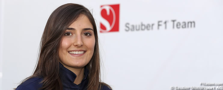 AUDIO ENTREVISTA EXCLUSIVA - La colombiana Tatiana Calderón es nueva piloto de desarrollo de Sauber F1 Team 