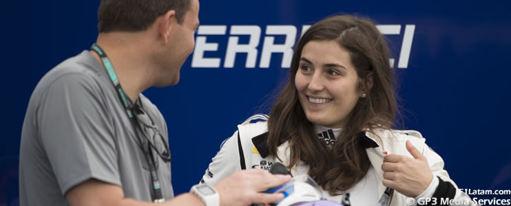 AUDIO: Balance de Tatiana Calderón tras inicio de segunda temporada en la GP3 Series
