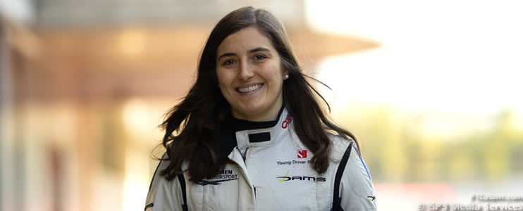 AUDIO: En el segundo lugar, Tatiana Calderón finalizó con éxito la pretemporada 2018 en la GP3 Series 