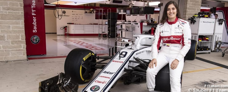 OFICIAL: Tatiana Calderón piloteará en México por primera vez un auto de Fórmula 1 