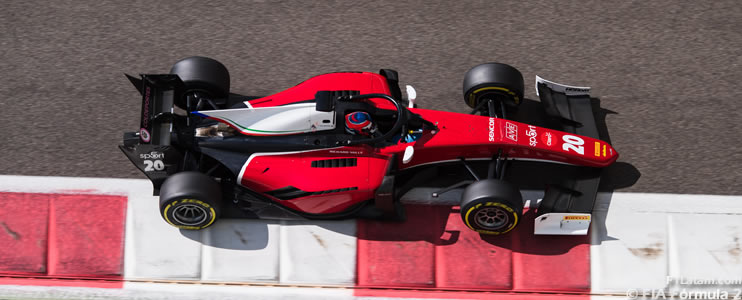 La piloto colombiana Tatiana Calderón repite en el sexto lugar en el último test de FIA Fórmula 2 