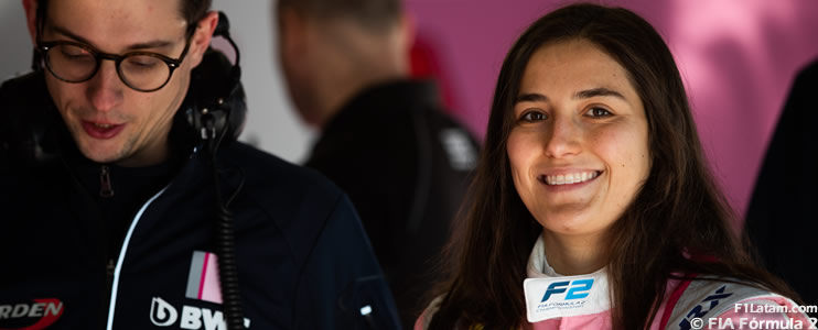 Tatiana Calderón lista para su debut en la FIA Fórmula 2