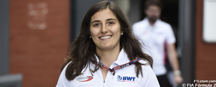 Tatiana Calderón está lista para su próximo reto en la Fórmula 2 en Spa-Francorchamps