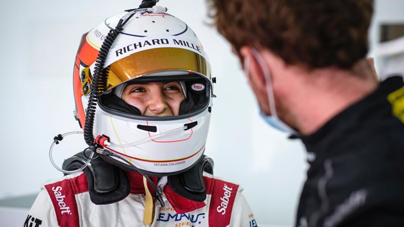 Quinto lugar para Tatiana Calderón en su estreno en European Le Mans Series