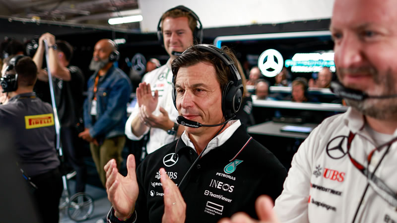 Toto Wolff: ''Hemos dado buenos pasos para mejorar los puntos débiles del Mercedes W15'' 