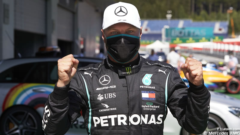 Mercedes renueva el contrato de Valtteri Bottas por una temporada más