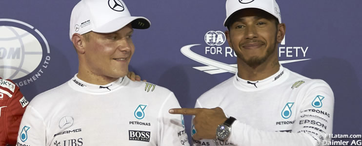 Bottas derrota a Hamilton y logra su primera pole en la F1 - Reporte Clasificación - GP de Bahrein
 