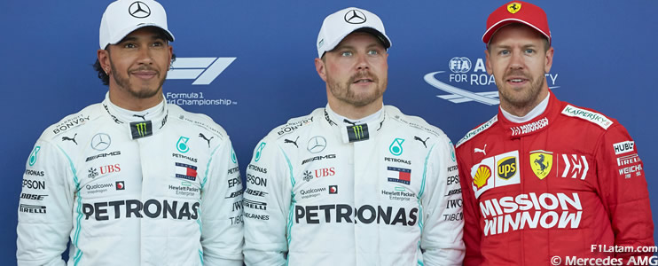 Bottas se lleva la pole position. Colisión de Leclerc - Reporte Clasificación - GP de Azerbaiyán