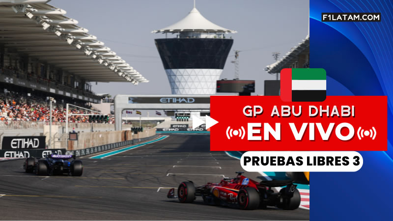 Tercera sesión de pruebas libres del Gran Premio de Abu Dhabi - ¡EN VIVO!