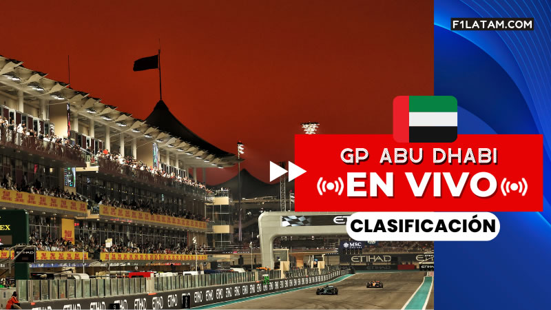 Clasificación del Gran Premio de Abu Dhabi F1 - ¡EN VIVO!