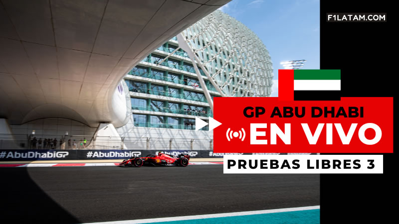 Tercera sesión de pruebas libres del Gran Premio de Abu Dhabi - ¡EN VIVO! 