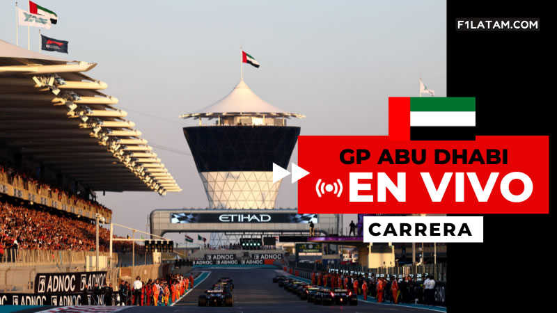 Carrera del Gran Premio de Abu Dhabi - ¡EN VIVO! 