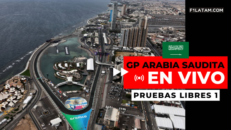 Primera sesión de pruebas libres del Gran Premio de Arabia Saudita - ¡EN VIVO!
 