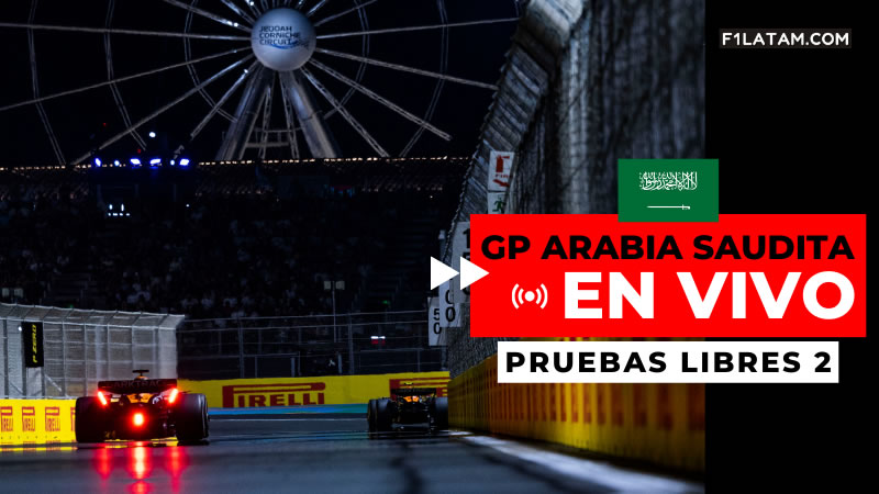 Segunda sesión de pruebas libres del Gran Premio de Arabia Saudita - ¡EN VIVO! 