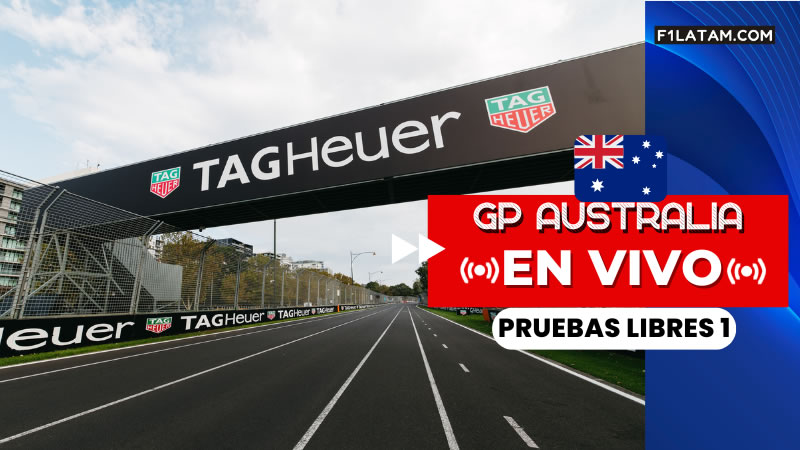 Primera sesión de pruebas libres del Gran Premio de Australia- ¡EN VIVO! 