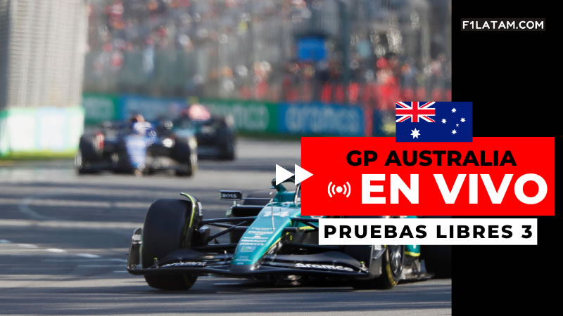 Tercera sesión de pruebas libres del Gran Premio de Australia - ¡EN VIVO! 