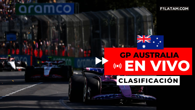 Clasificación del Gran Premio de Australia - ¡EN VIVO! 