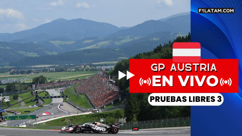 Tercera sesión de pruebas libres del Gran Premio de Austria - ¡EN VIVO!