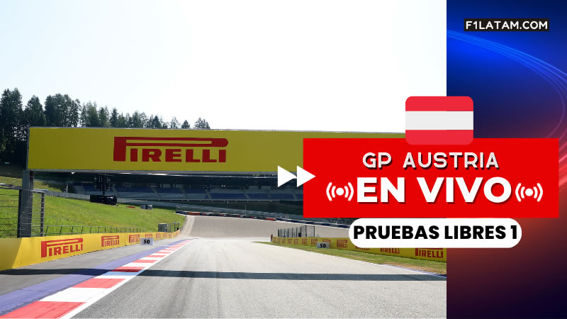 Primera sesión de pruebas libres del Gran Premio de Austria - ¡EN VIVO!