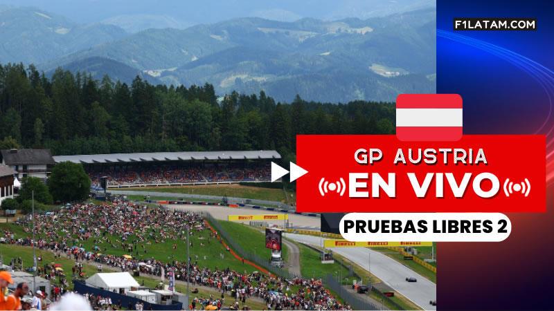 Segunda sesión de pruebas libres del Gran Premio de Austria - ¡EN VIVO!