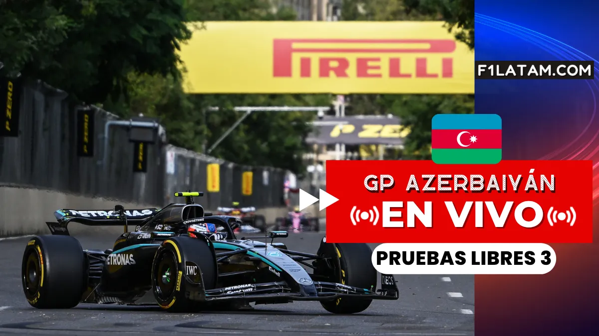 Tercera sesión de pruebas libres del Gran Premio de Azerbaiyán - ¡EN VIVO!