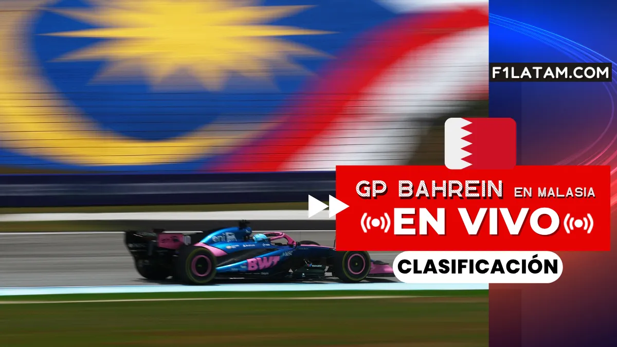 Clasificación del Gran Premio de Bahrein en Malasia F1 - ¡EN VIVO!