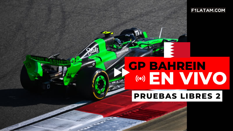 Segunda sesión de pruebas libres del Gran Premio de Bahrein - ¡EN VIVO!