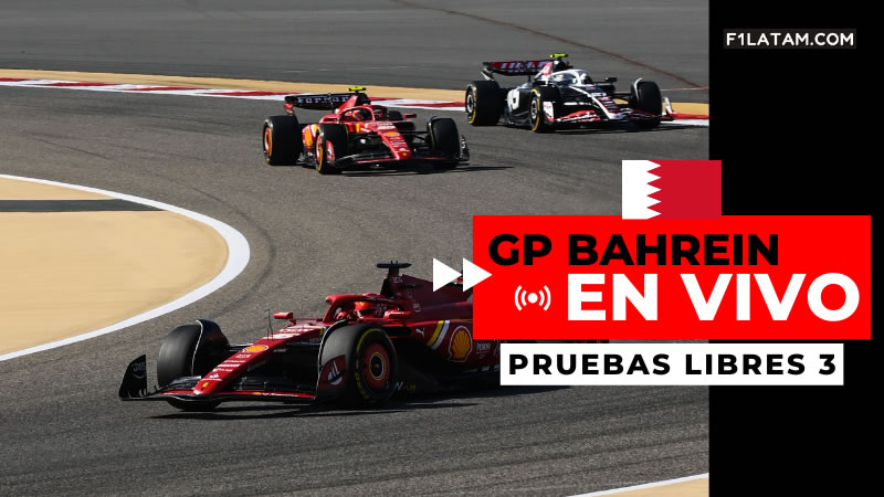 Tercera sesión de pruebas libres del Gran Premio de Bahrein - ¡EN VIVO! 