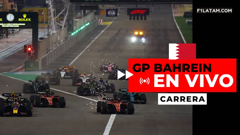 Carrera del Gran Premio de Bahrein - ¡EN VIVO! 