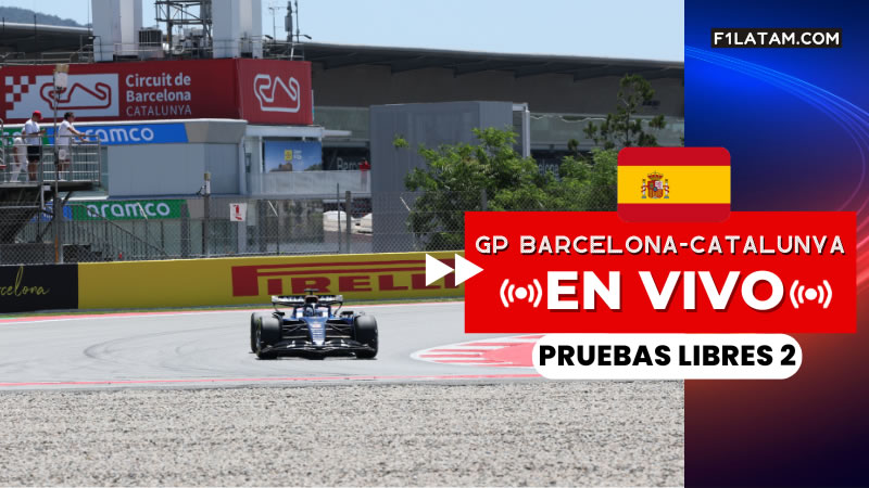 Segunda sesión de pruebas libres del Gran Premio de Barcelona-Catalunya - ¡EN VIVO!