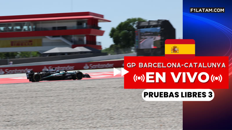 Tercera sesión de pruebas libres del Gran Premio de Barcelona-Catalunya - ¡EN VIVO!