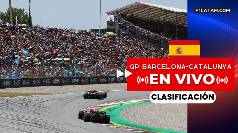 Clasificación del Gran Premio de Barcelona-Catalunya F1 - ¡EN VIVO!