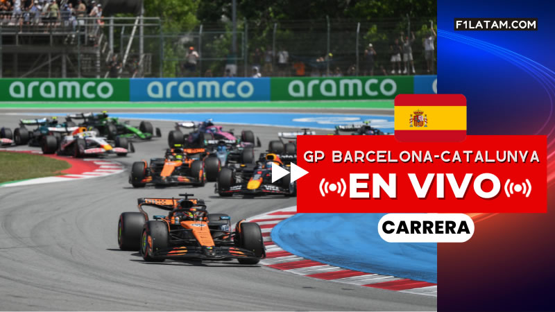 Carrera del Gran Premio de Barcelona-Catalunya F1- ¡EN VIVO!